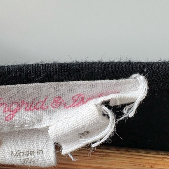 Ingrid & Isabel Maternity black sleeveless Dress medium - Picture 3 of 5